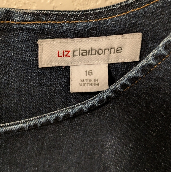 Liz Claiborne Denim Dress - Picture 4 of 7
